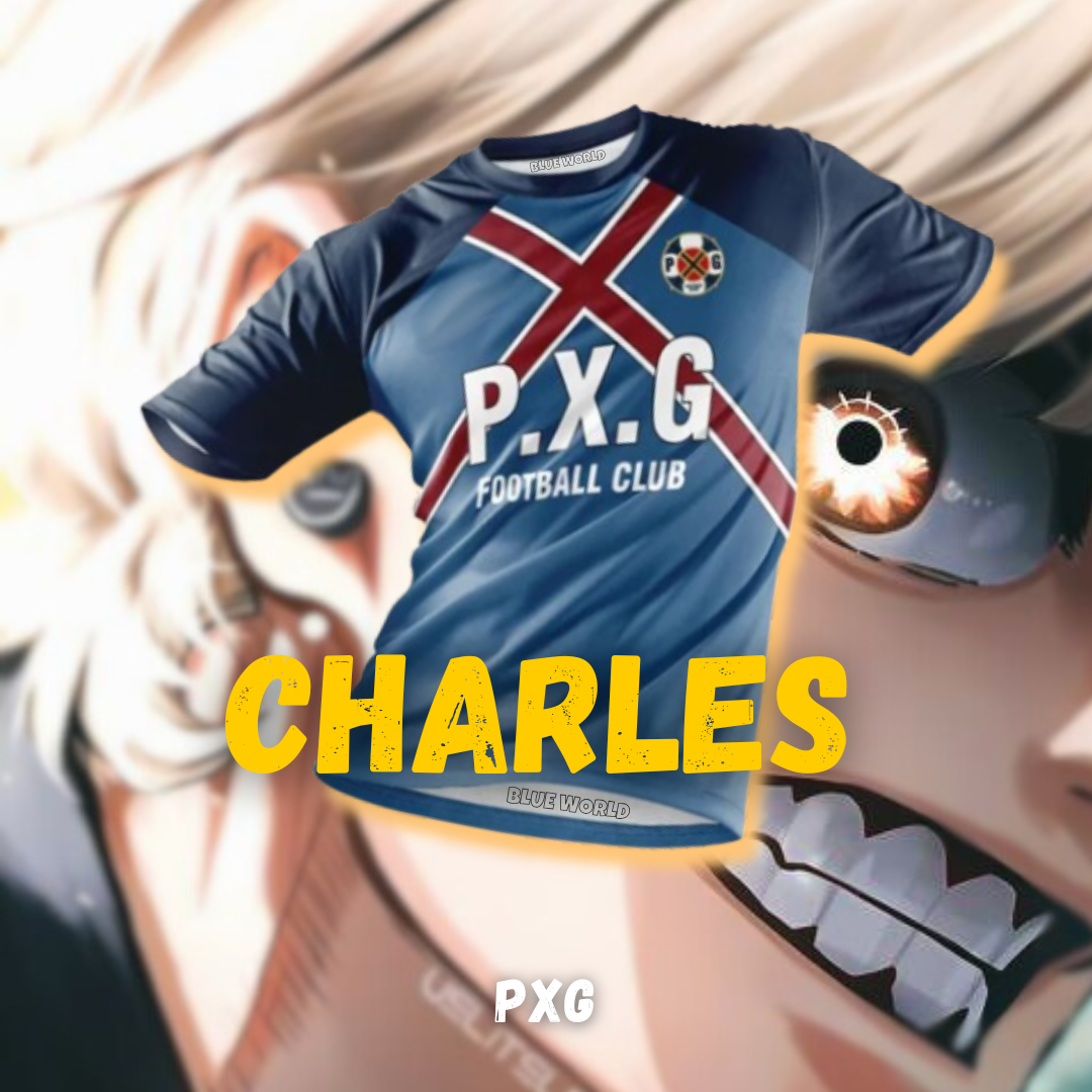 Charles (PXG)-Maillot de foot | Blue World