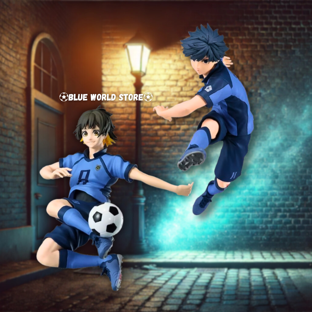 Figurine Isagi yoichi et Bachira meguru - Blue World