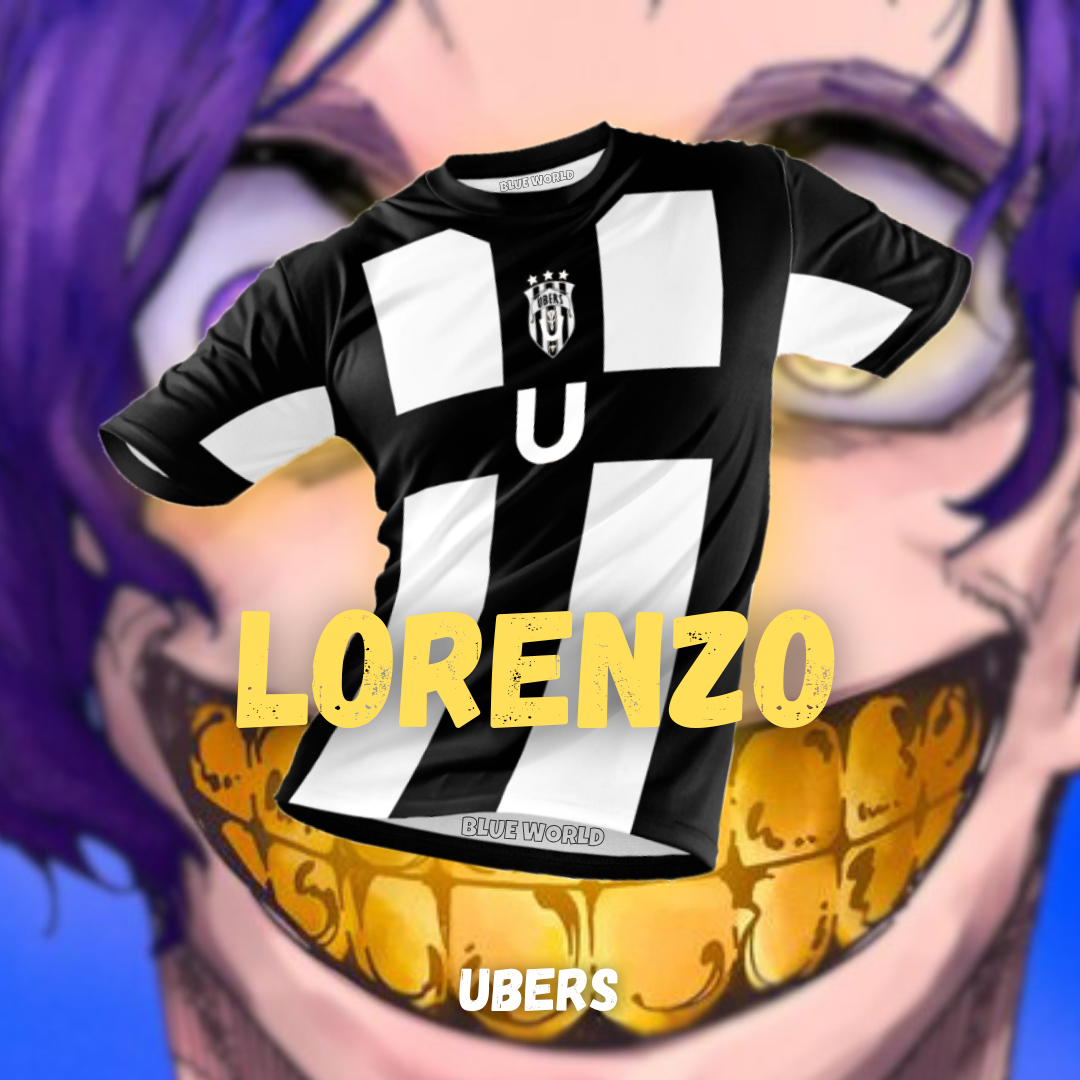 Lorenzo (UBERS)-Maillot de foot | Blue World