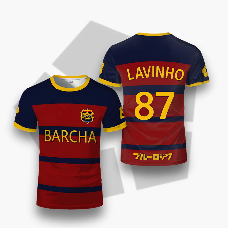 Lavinho (BARCHA)-Maillot de foot | Blue World