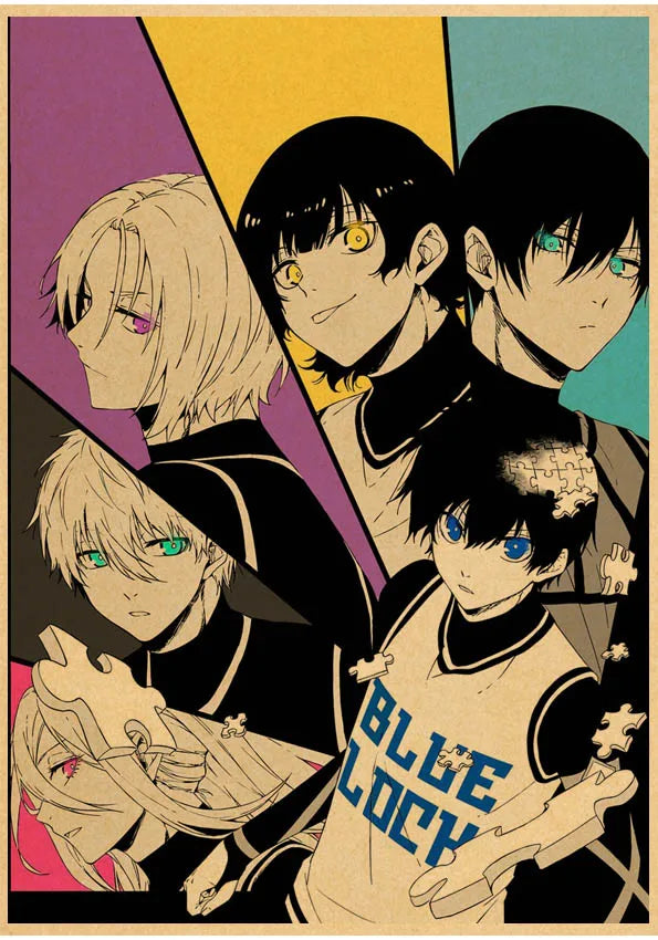 Posters - BlueLock - Blue WorldBoutique immersive d’anime et manga : maillots Blue Lock et Inazuma Eleven, produits dérivés exclusifs, nombreuses offres, cadeaux et tailles variées pour tous les fans.