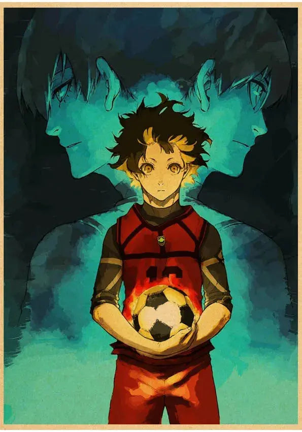 Posters - BlueLock - Blue WorldBoutique immersive d’anime et manga : maillots Blue Lock et Inazuma Eleven, produits dérivés exclusifs, nombreuses offres, cadeaux et tailles variées pour tous les fans.