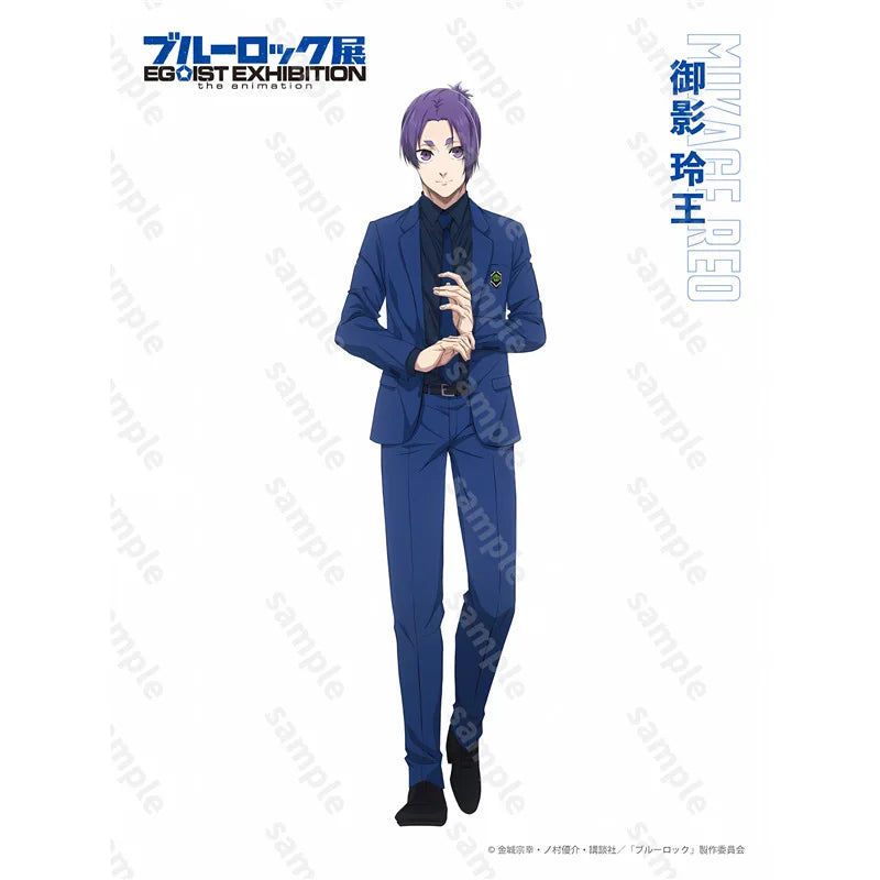 Statuette Élégante Blue Lock - Blue World