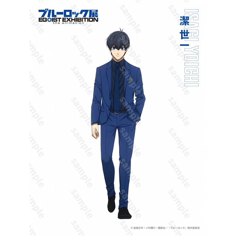 Statuette Élégante Blue Lock - Blue World