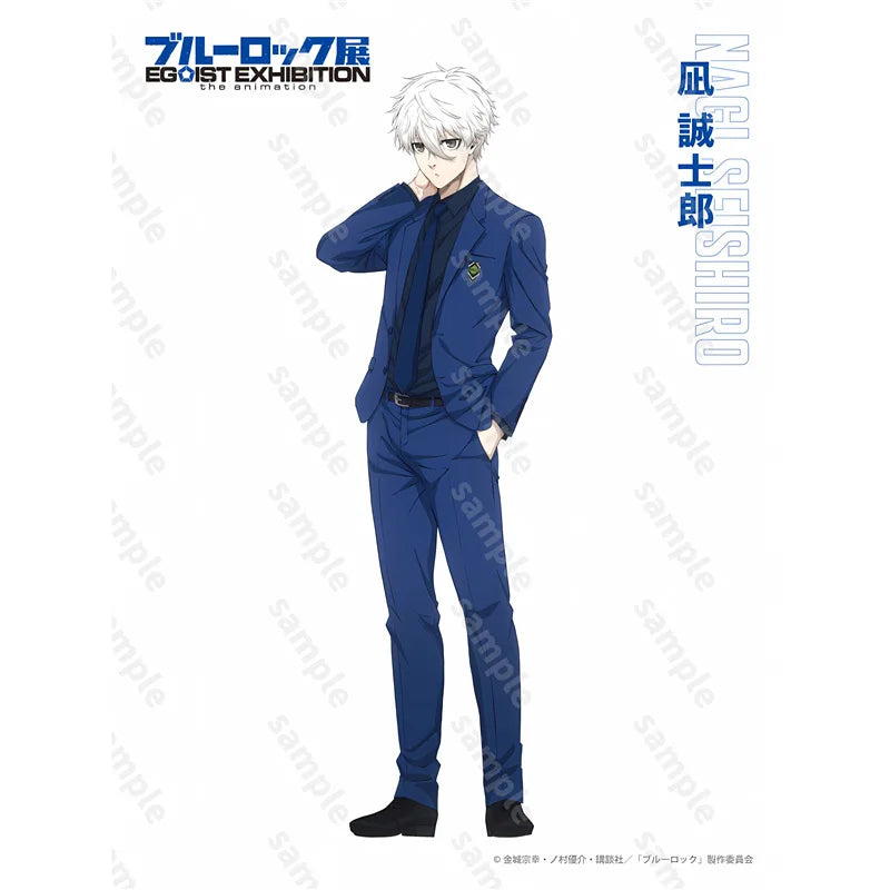 Statuette Élégante Blue Lock - Blue World