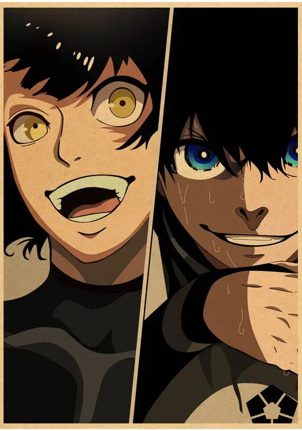 Posters - BlueLock - Blue WorldBoutique immersive d’anime et manga : maillots Blue Lock et Inazuma Eleven, produits dérivés exclusifs, nombreuses offres, cadeaux et tailles variées pour tous les fans.